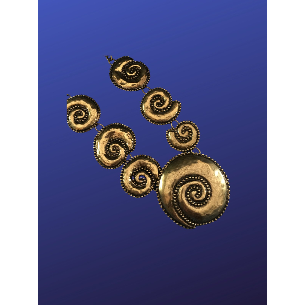 Chico’s Bohemian “Conch Shell Disks” Statement Ne… - image 5